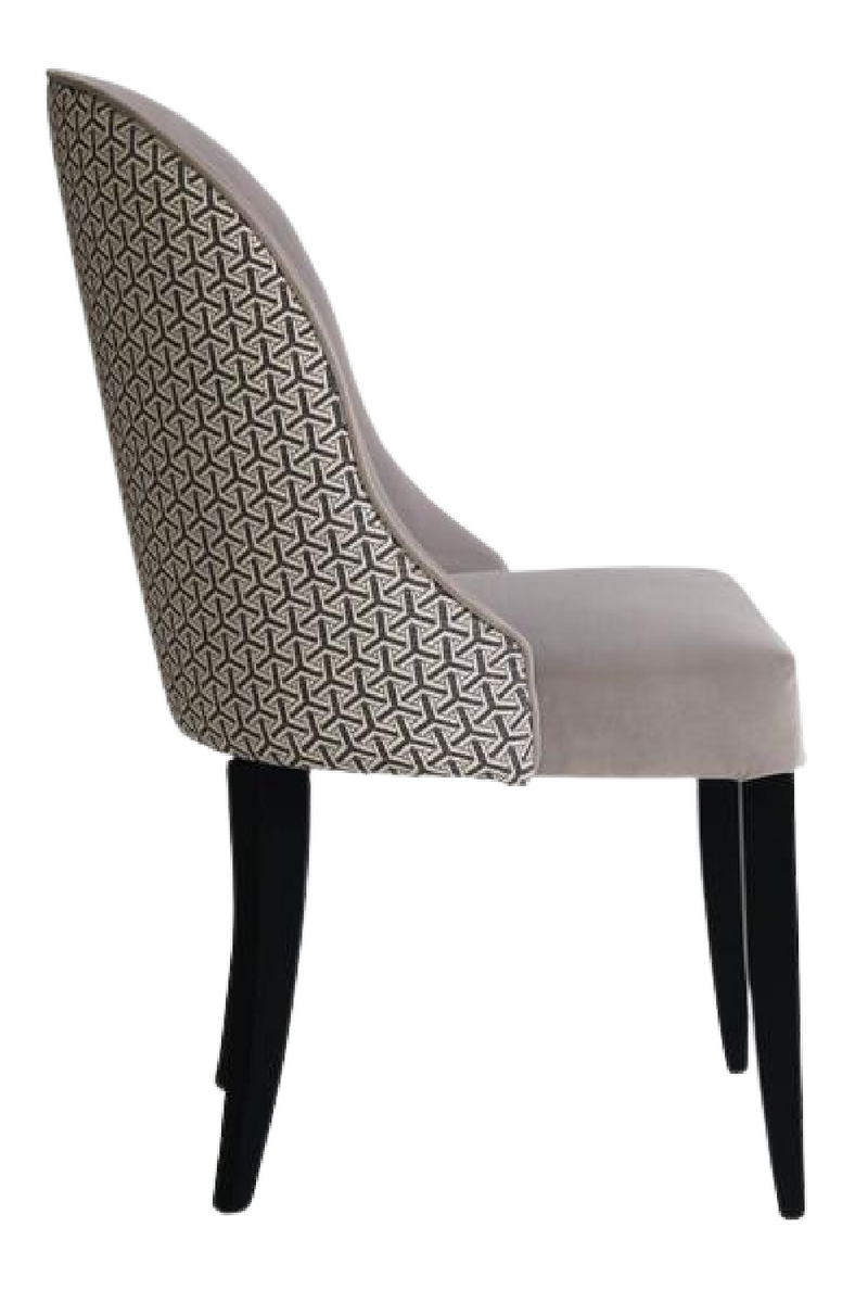 Curved Back Upholstered Dining Chair | Andrew Martin | OROA.com