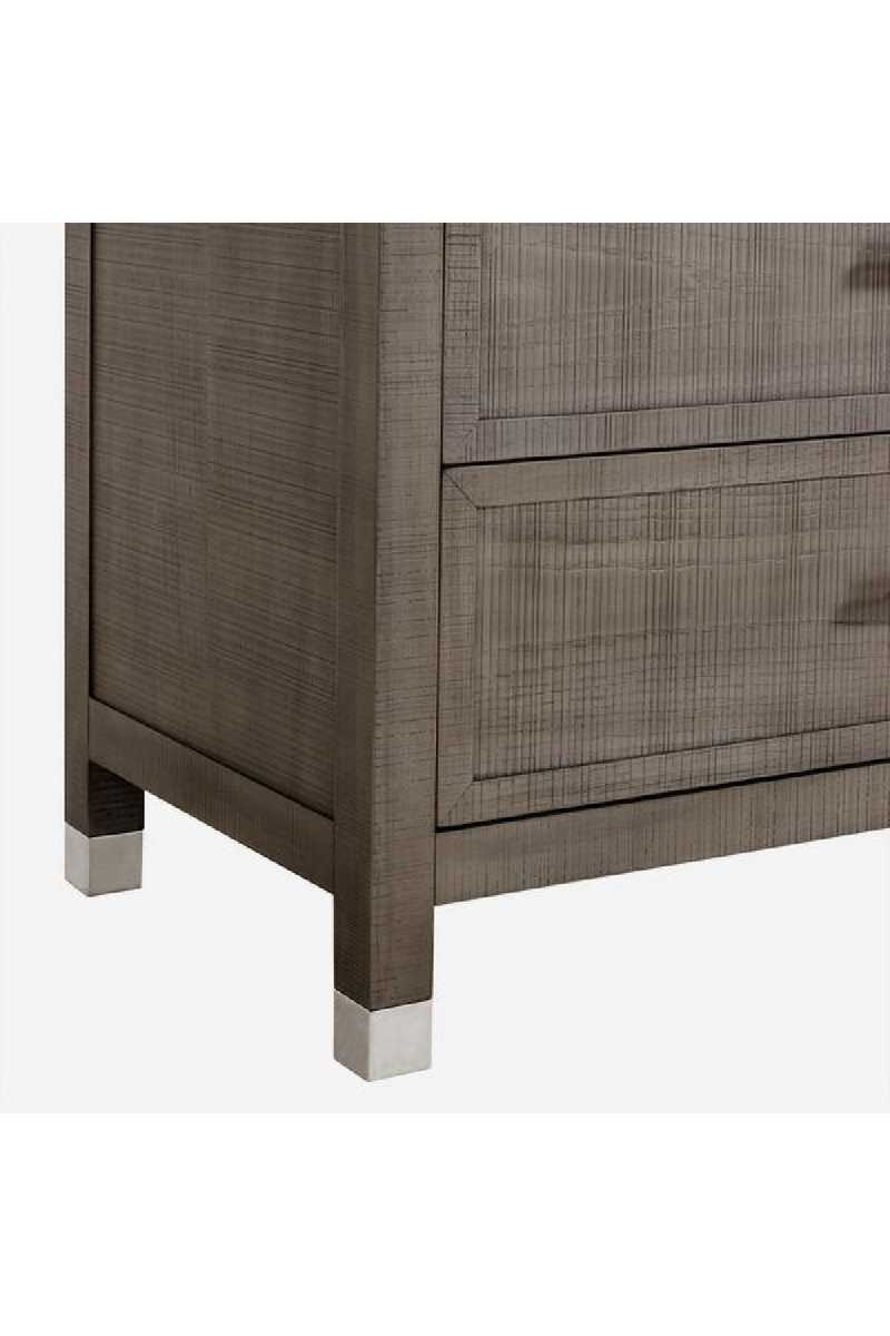 Commode en bois de frêne marron clair | Andrew Martin Raffles L | Meubleluxe.fr