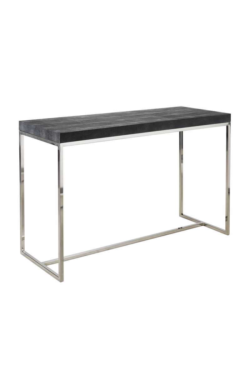 Console en galuchat gris | Andrew Martin Fay | Meubleluxe.fr