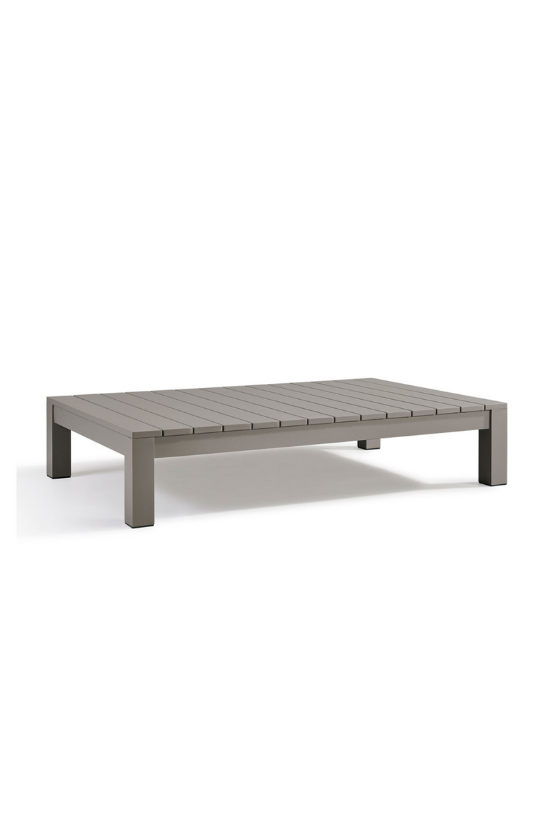 Table basse rectangulaire marron d'extérieur | Andrew Martin Harlyn | Meubleluxe.fr