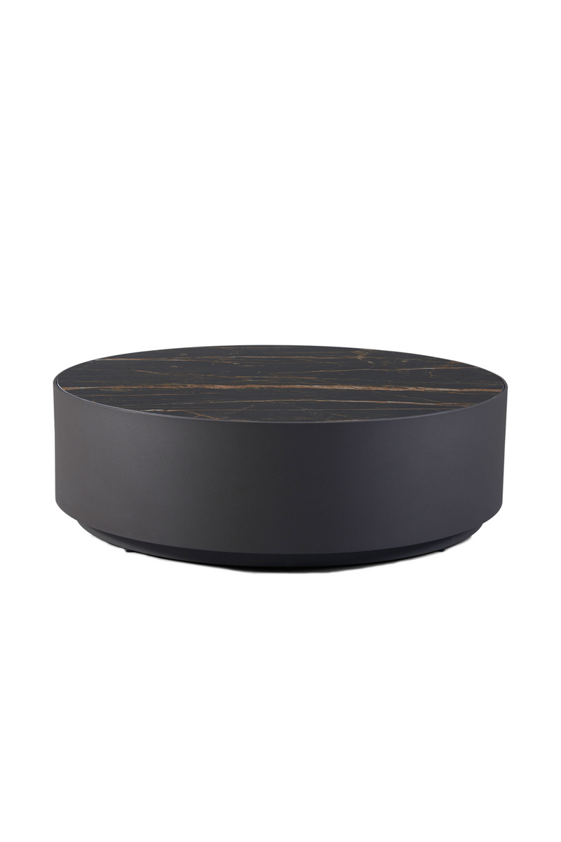 Table basse d'extérieur en graphite gris | Andrew Martin Bali | Meubleluxe.fr