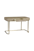 Bureau en Galuchat à 1 Tiroir | Andrew Martin Jacques | OROA.fr