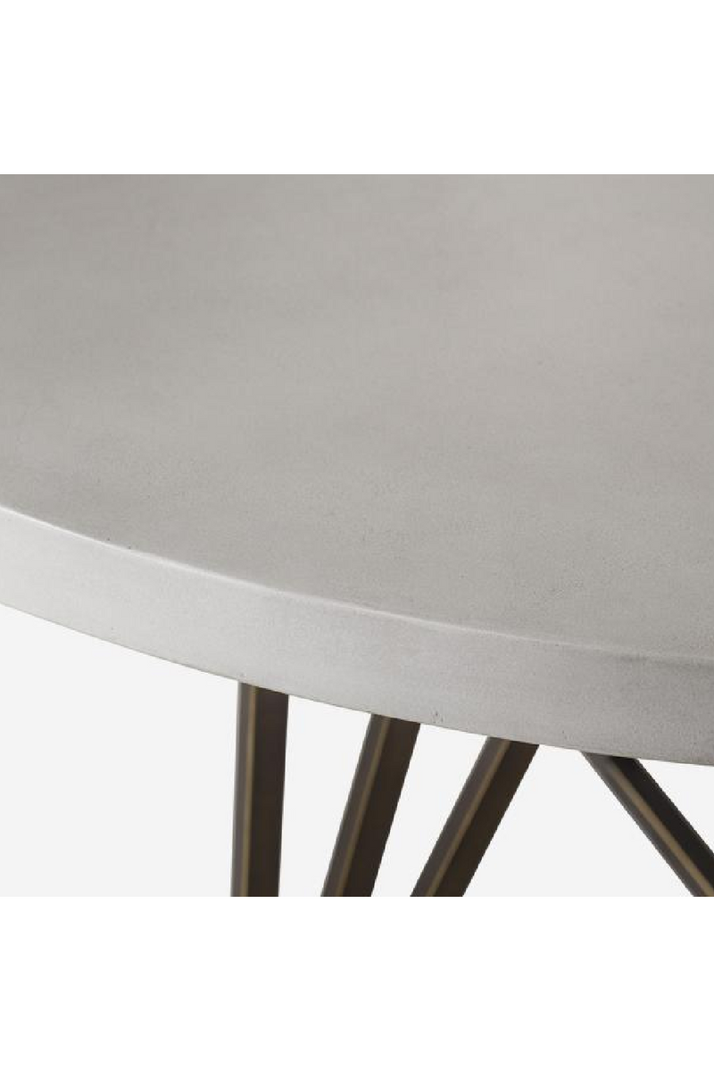 Table de salle à manger en béton | Andrew Martin Emerson | Meubleluxe.fr