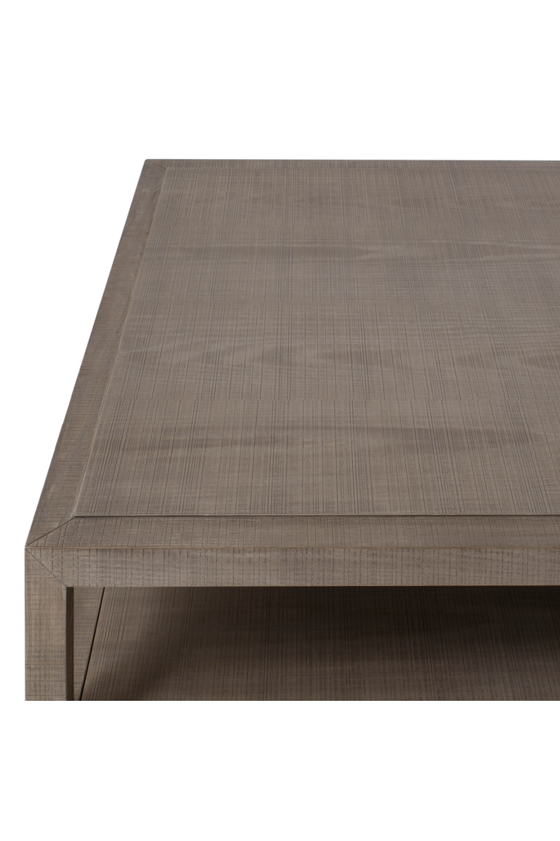 Table basse rectangulaire en bois massif | Andrew Martin Raffles | Meubleluxe.fr