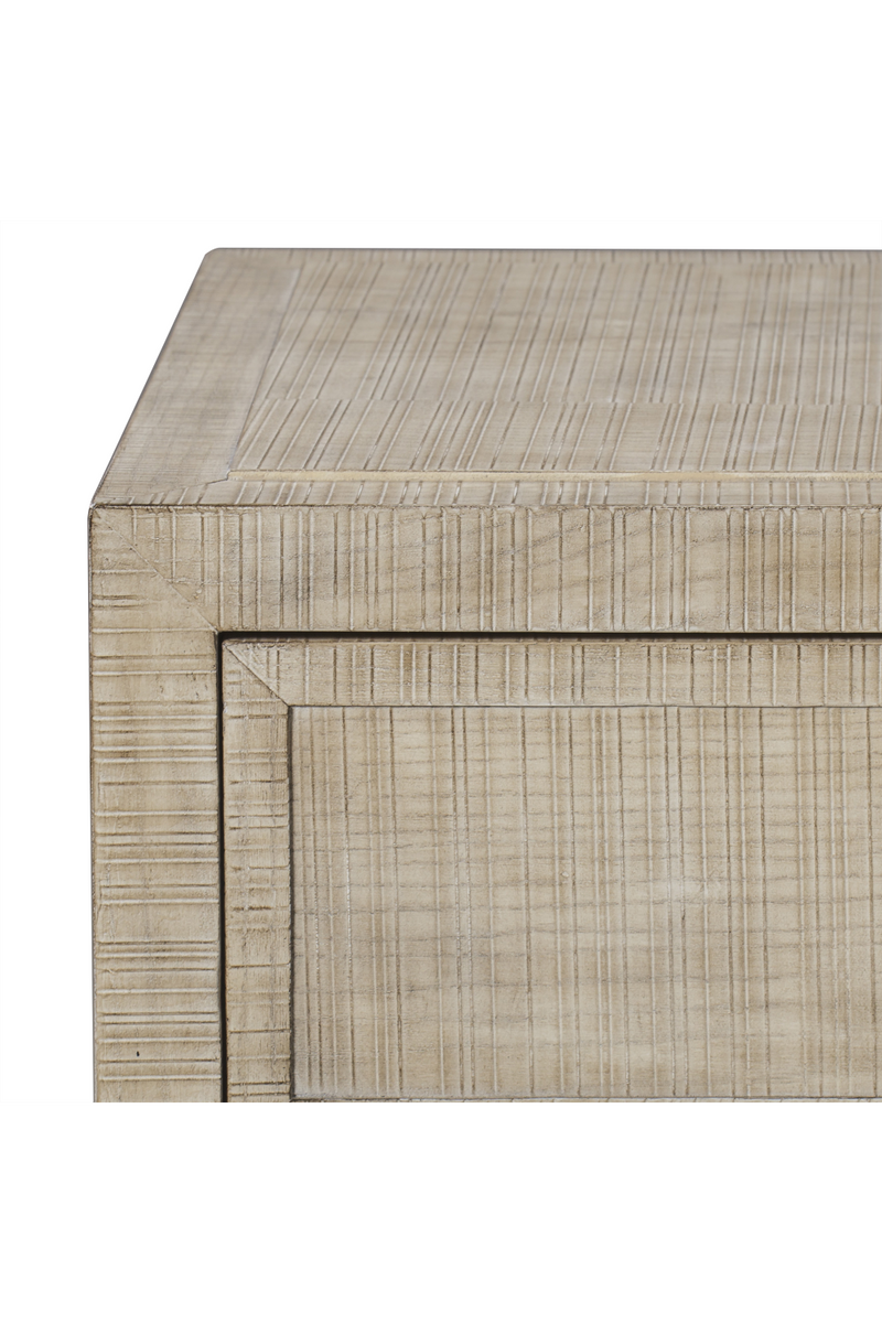 Grande table de chevet en bois de frêne | Andrew Martin Raffles | Meubleluxe.fr