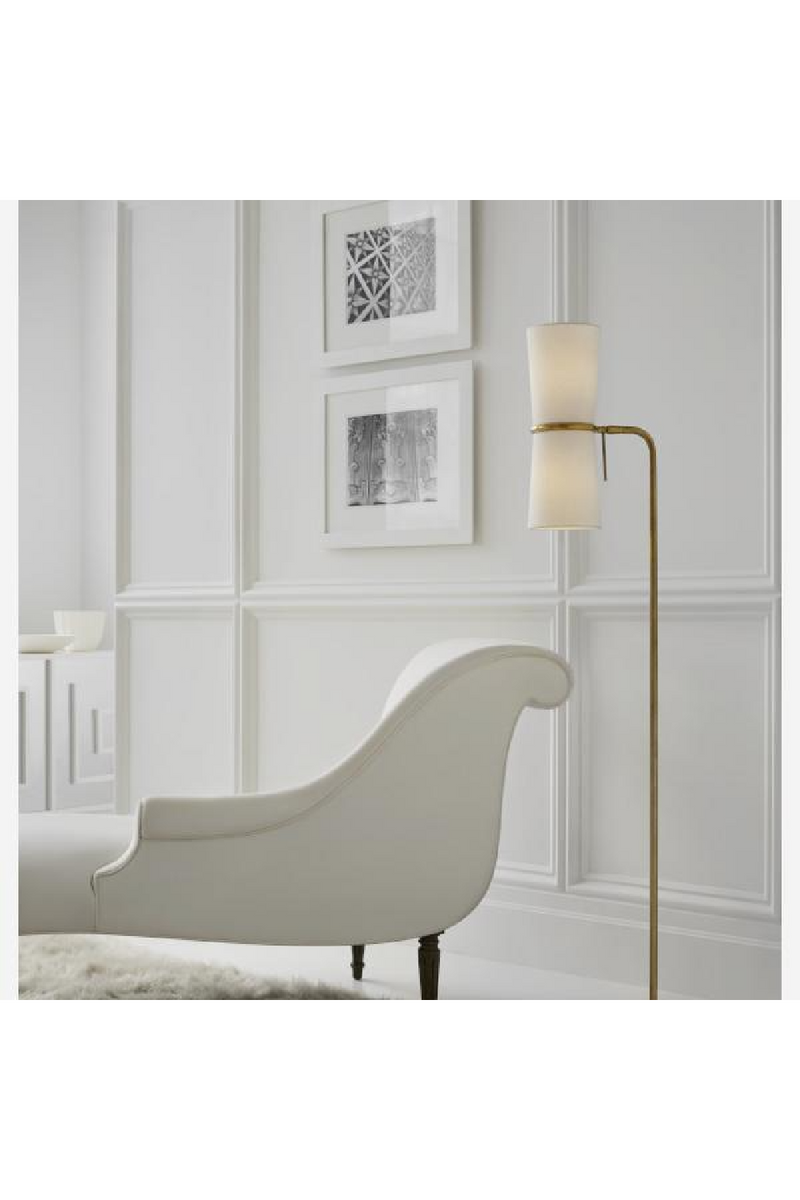 Lampadaire en laiton vieilli | Andrew Martin Clarkson | Muebleluxe.fr