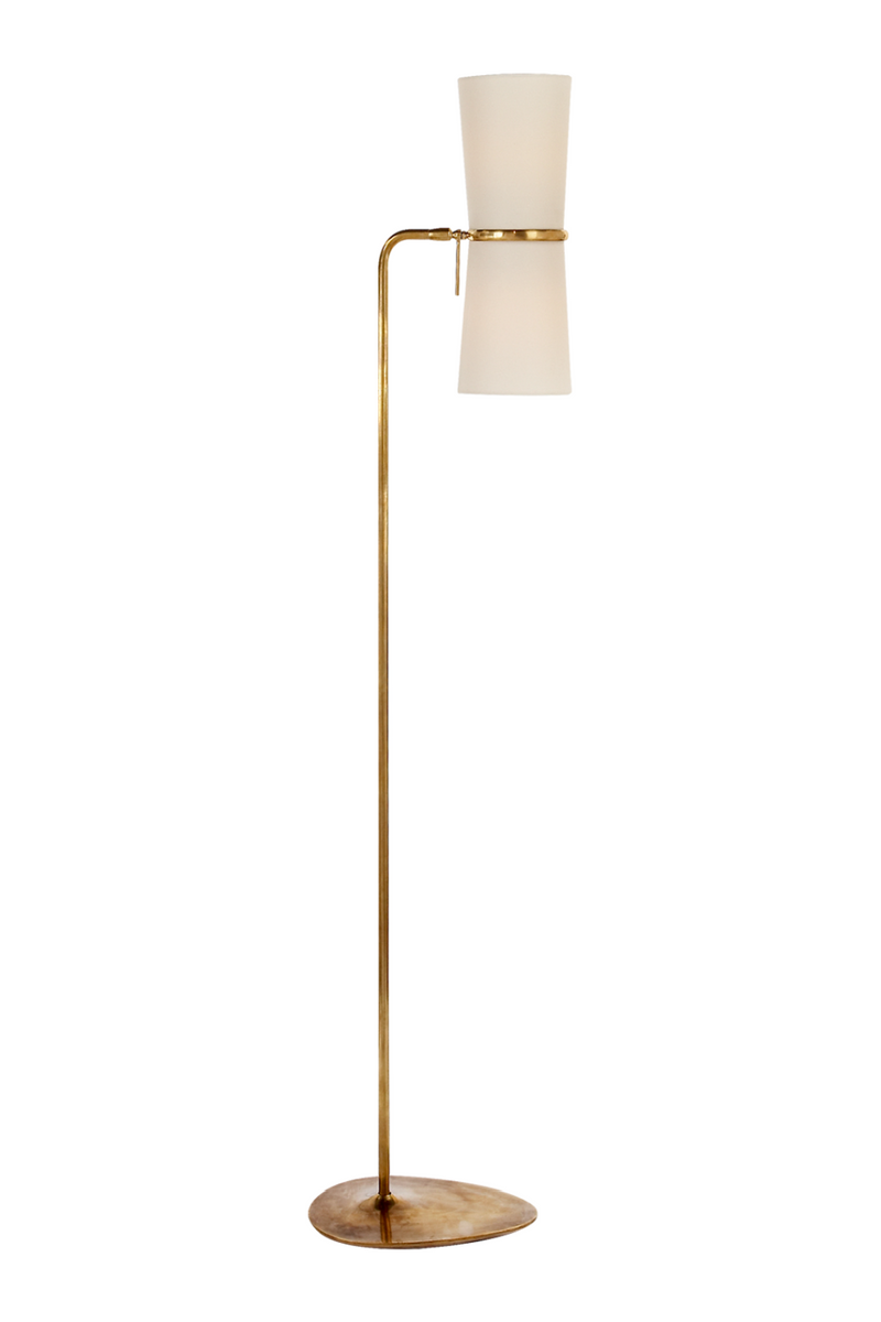 Lampadaire en laiton vieilli | Andrew Martin Clarkson | Muebleluxe.fr