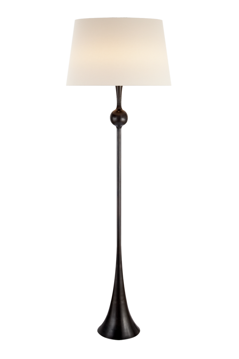 Lampadaire en métal noir vieilli | Andrew Martin Dover | Muebleluxe.fr