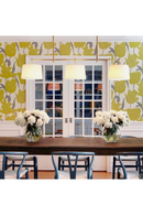 Suspension en Laiton Avec Abat-Jour en Papier | Andrew Martin Bryant | OROA.fr