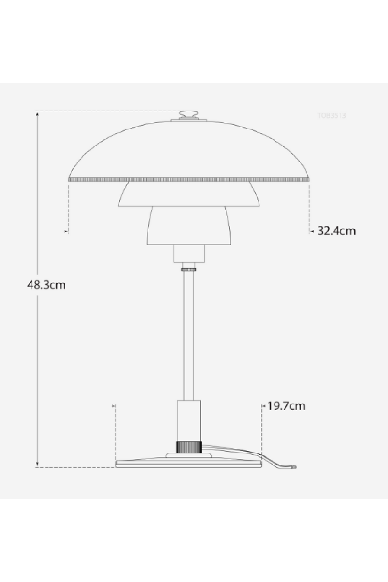 Lampe de de bureau en laiton vieilli Art Déco | Andrew Martin Whitman | Muebleluxe.fr