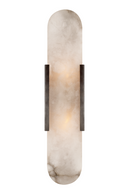Applique murale en albâtre et bronze | Andrew Martin Melange | Muebleluxe.fr