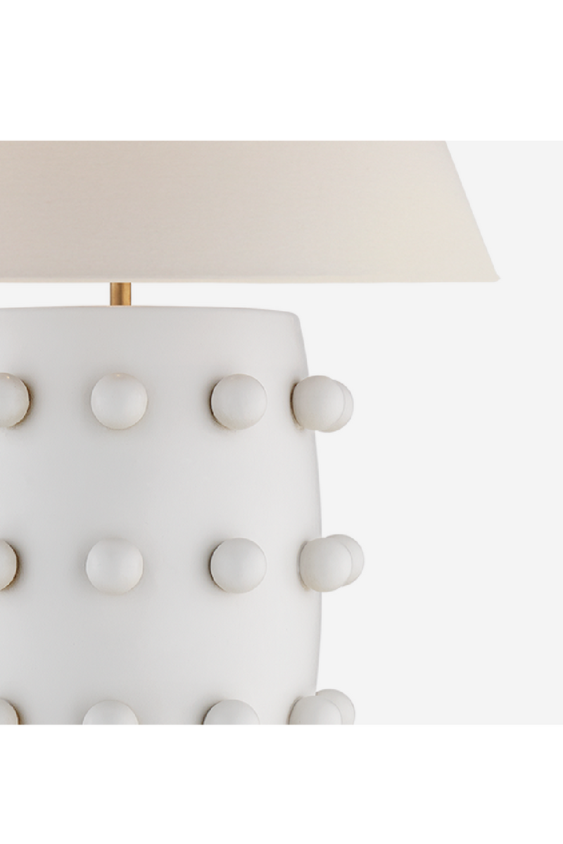 Lampe de table blanche mate | Andrew Martin Linden | Meubleluxe.fr 