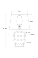 Lampe de table blanche mate | Andrew Martin Linden | Meubleluxe.fr 