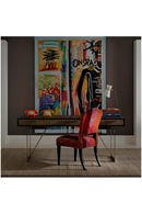 Lampe de table noire et en laiton doré | Andrew Martin Clarkson | Muebleluxe.fr