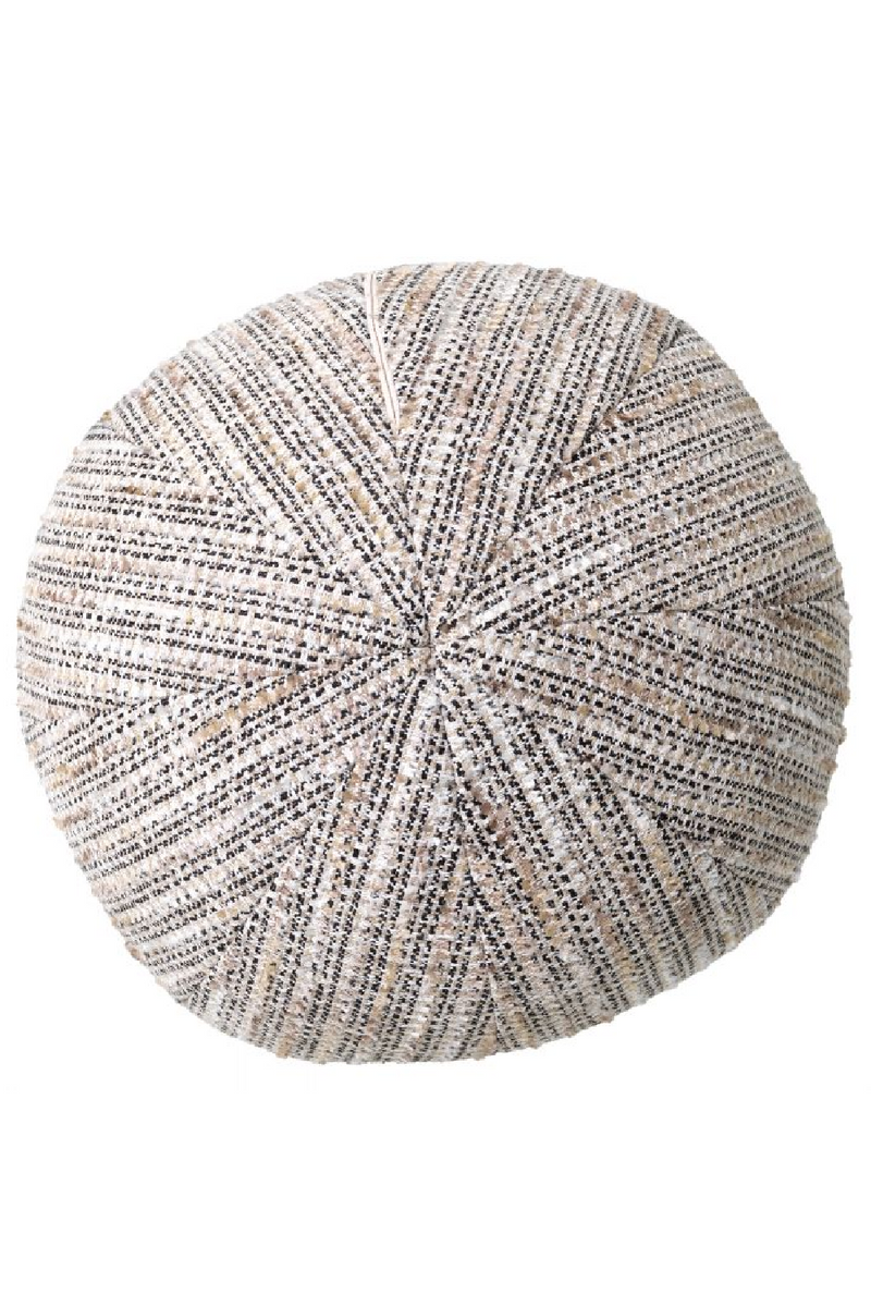 Coussin rond Mademoiselle beige | Eichholtz Palla L | Meubleluxe.fr