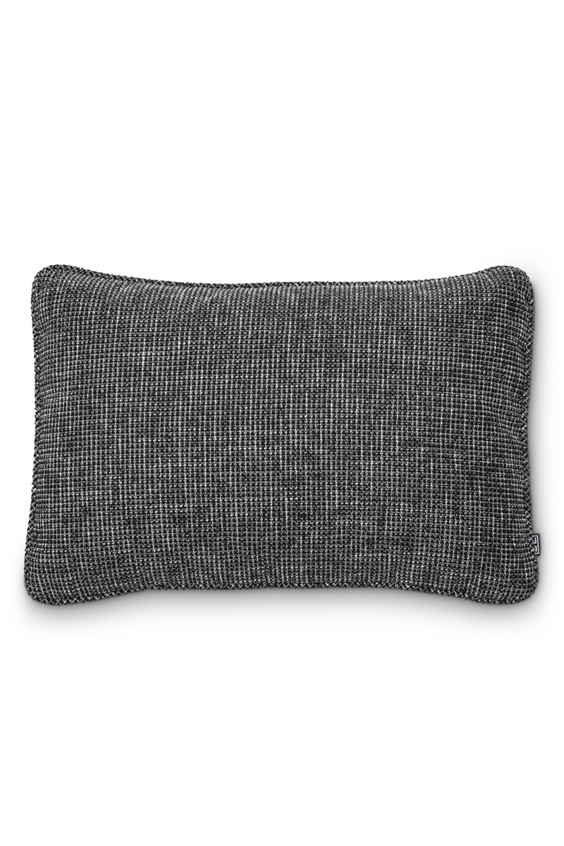 Coussin rectangulaire noir | Eichholtz Rocat | Meubleluxe.fr