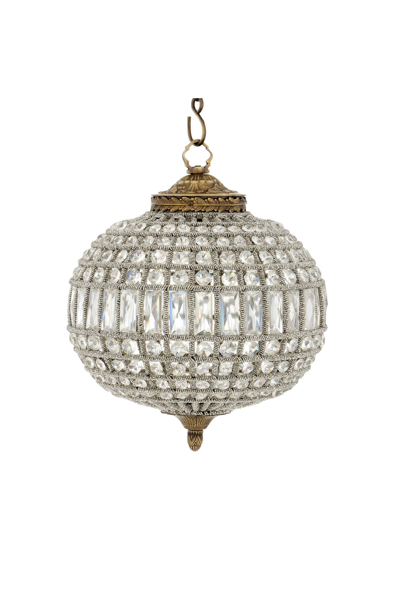 Oval Crystal Chandelier | Eichholtz Kasbah S