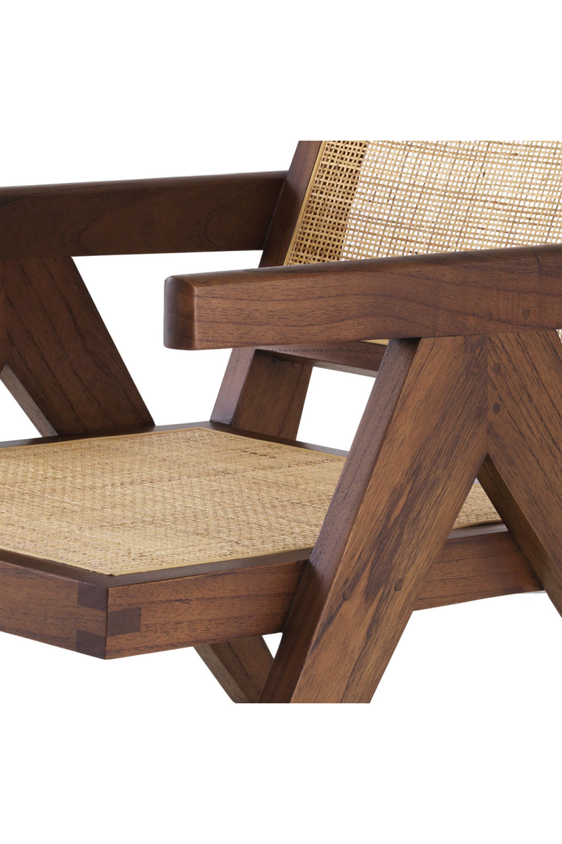 Fauteuil en bois massif | Eichholtz Aristide | Meubleluxe.fr