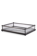 Plateau en verre rectangulaire | Eichholtz Cora | Meubleluxe.fr