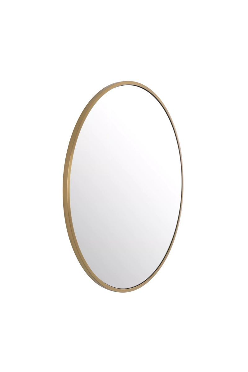 Miroir en laiton brossé | Eichholtz Heath | Meubleluxe.fr