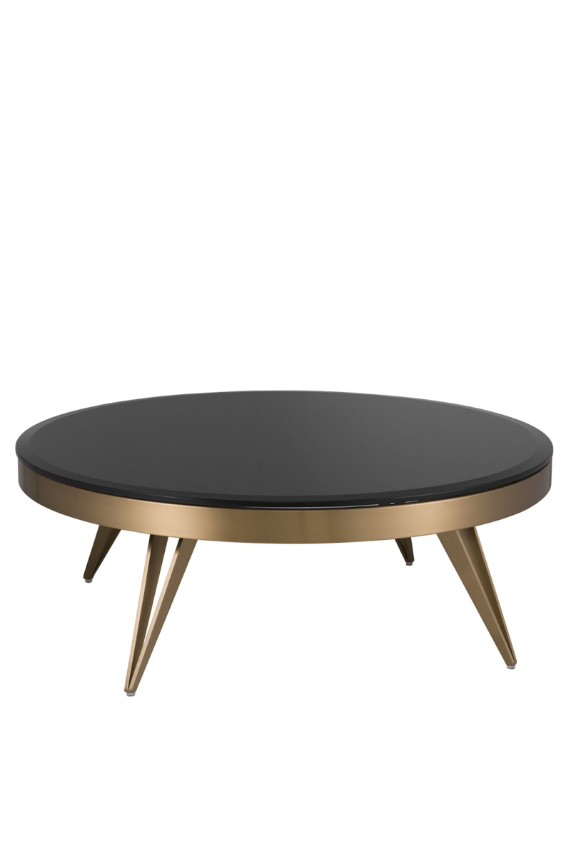 Table basse en verre biseauté | Eichholtz Rocco | Meubleluxe.fr