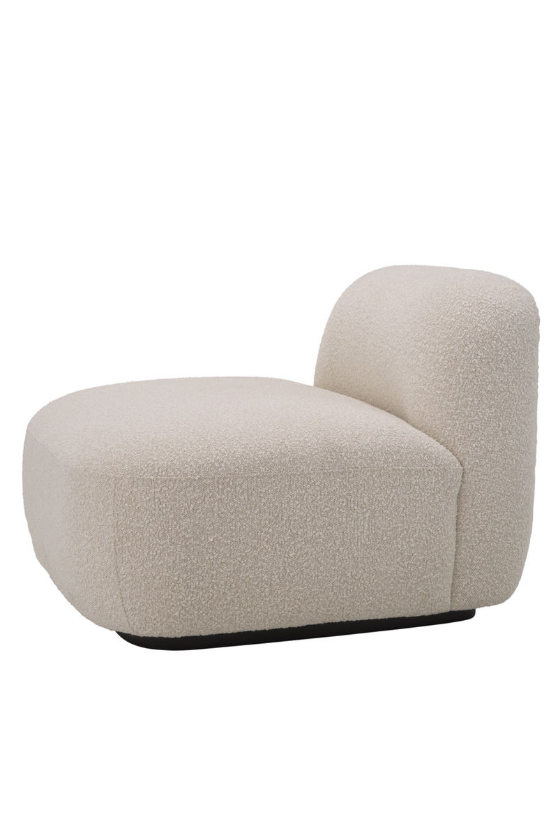 Fauteuil bouclé crème | Eichholtz Bjorn | Meubleluxe.fr