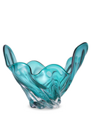 Objet décoratif en verre turquoise | Eichholtz Ace | Meubleluxe.fr