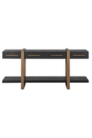 Console en chêne anthracite | Richmond Cambon | Meuble Luxe