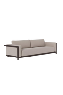 Canapé d'extérieur marron taupe | Andrew Martin Cayman | Meubleluxe.fr