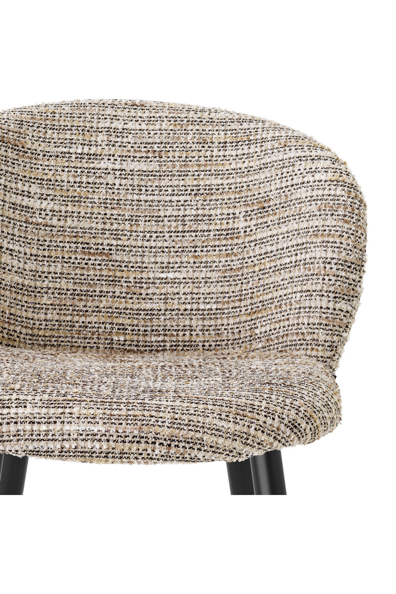 Chaise de bar Mademoiselle beige | Eichholtz Volante | Meubleluxe.fr