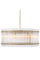 Lustre doré en verre | Eichholtz Ruby | Meubleluxe.fr