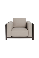 Fauteuil d'extérieur marron taupe | Andrew Martin Cayman