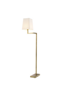 Lampadaire en laiton brossé | Eichholtz Cambell | Meubleluxe.fr