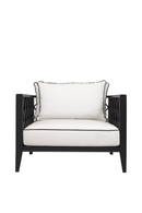 Fauteuil d'extérieur noir | Eichholtz Ocean Club | Meuble Luxe