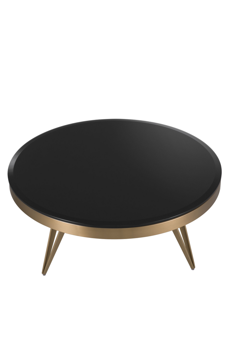 Table basse en verre biseauté | Eichholtz Rocco | Meubleluxe.fr