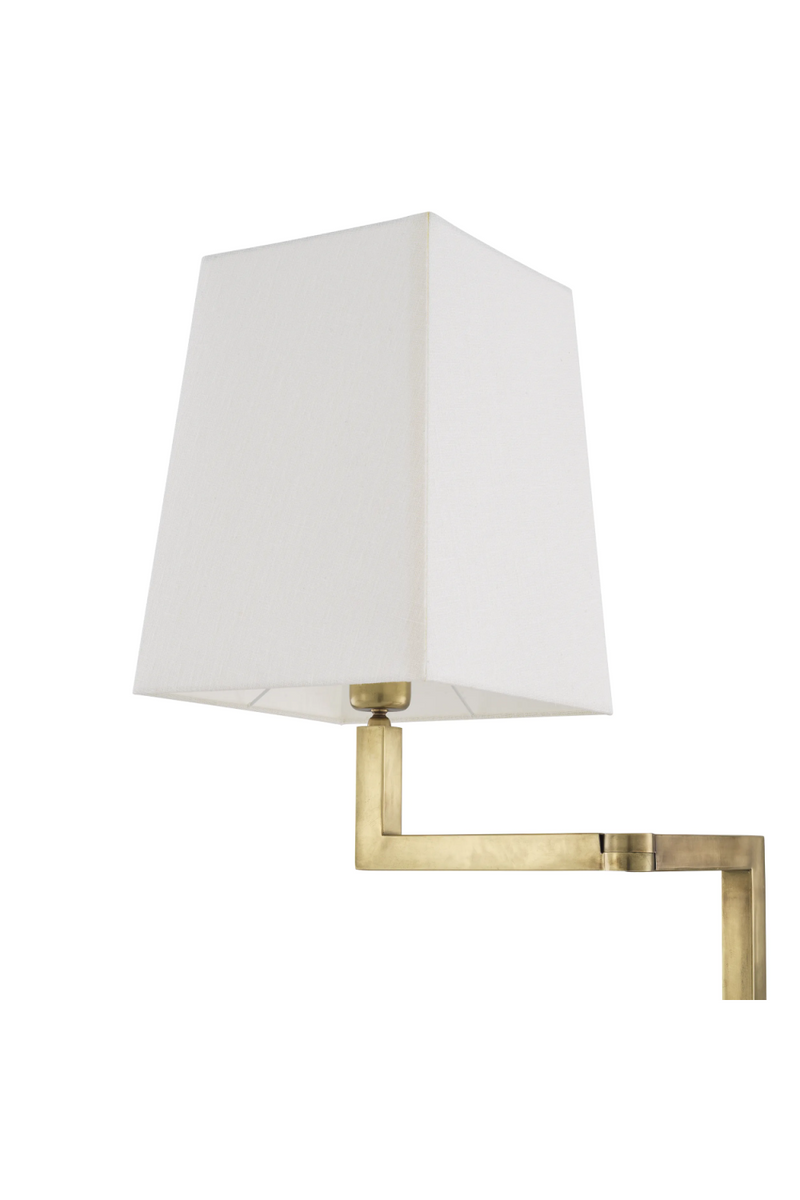 Lampadaire en laiton brossé | Eichholtz Cambell | Meubleluxe.fr