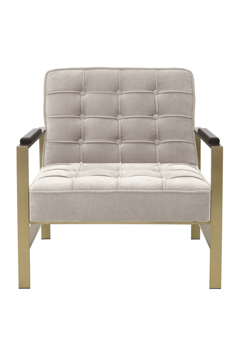 Fauteuil beige | Eichholtz Ernesto | Meubleluxe.fr