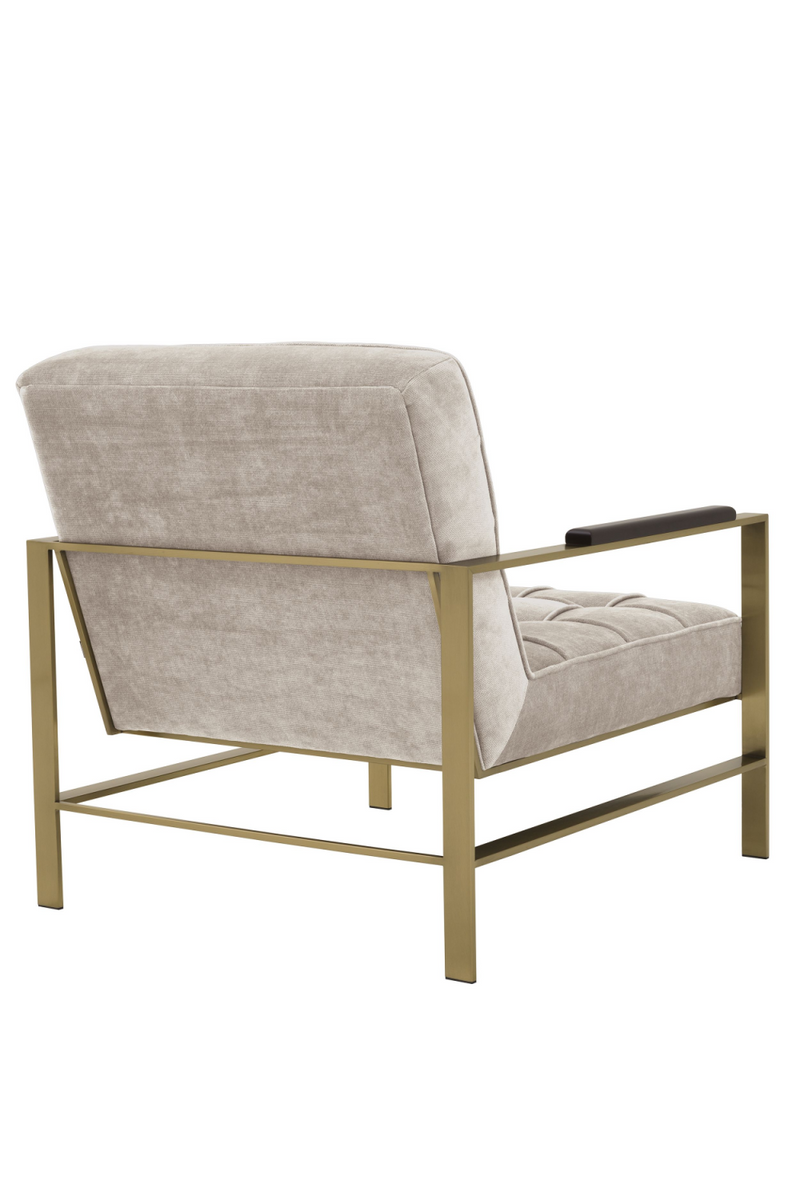 Fauteuil beige | Eichholtz Ernesto | Meubleluxe.fr