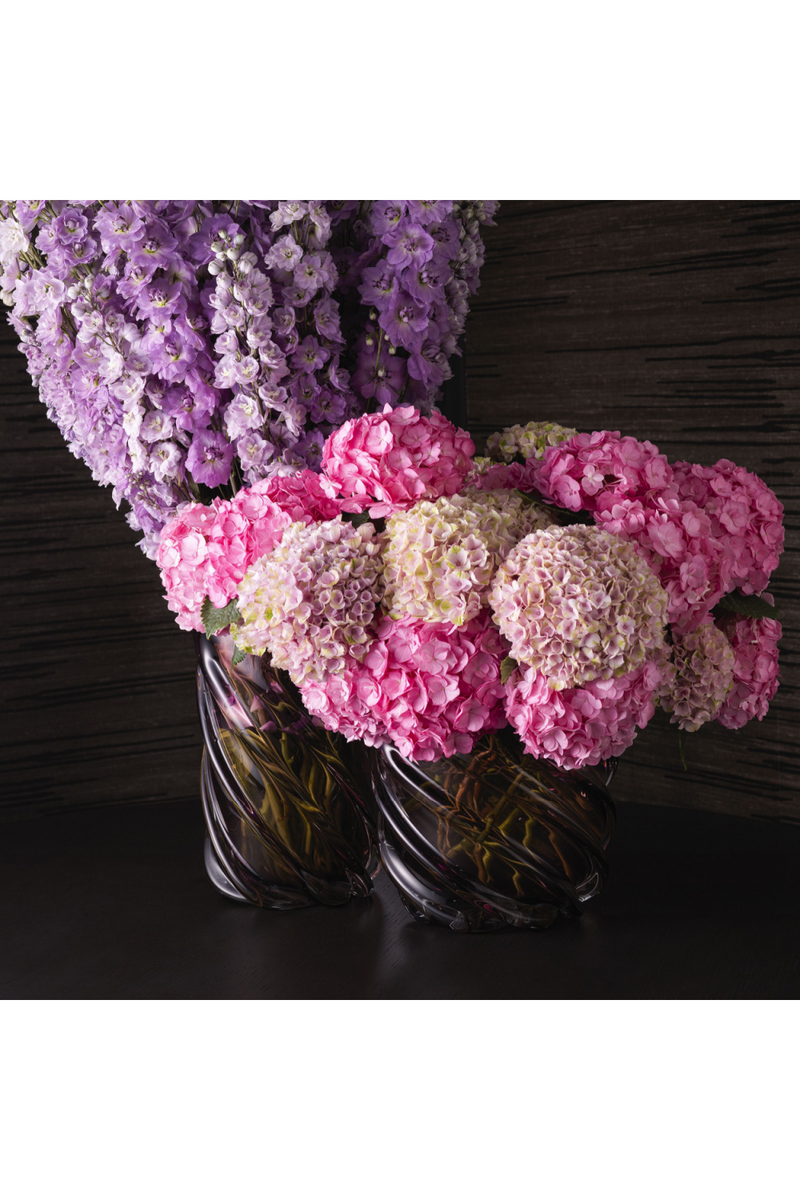 Vase en verre violet | Eichholtz Angelito L | Meubleluxe.fr