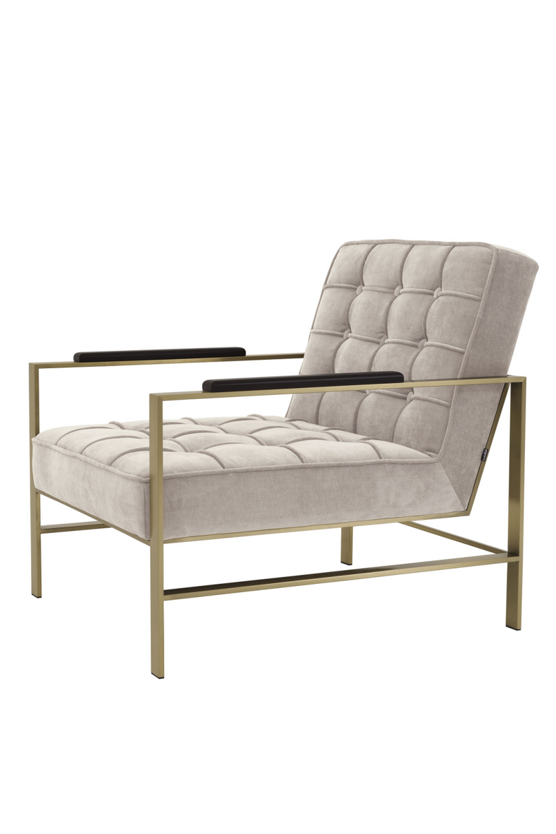 Fauteuil beige | Eichholtz Ernesto | Meubleluxe.fr