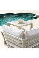 Table basse d'extérieur finition sable | Eichholtz Vistamar | Meubleluxe.fr