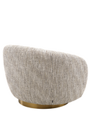 Fauteuil pivotant Mademoiselle beige | Eichholtz Brice | Meubleluxe.fr