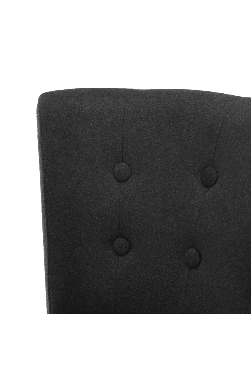 Chaise de salle à manger noire | Eichholtz Key Largo | Meubleluxe.fr