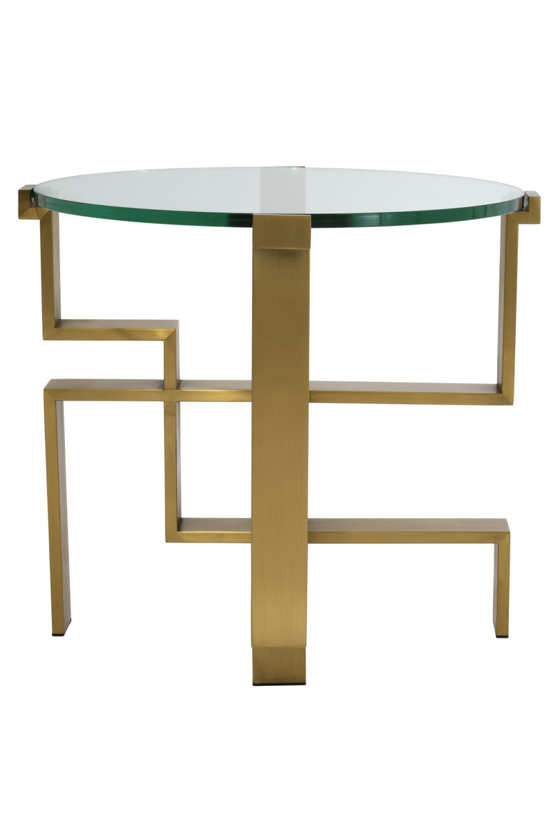 Table d'appoint en verre | Eichholtz Chuck | Meubleluxe.fr