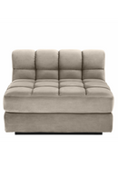 Canapé en velours beige (module milieu) | Eichholtz Dean | Meubleluxe.fr