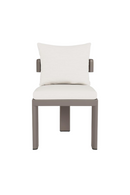 Chaise de salle à manger d'extérieur taupe | Andrew Martin Caicos