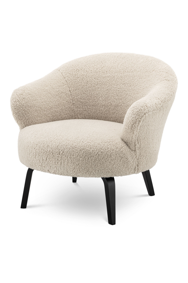 Fauteuil Brisbane crème | Eichholtz Moretti | Meubleluxe.fr