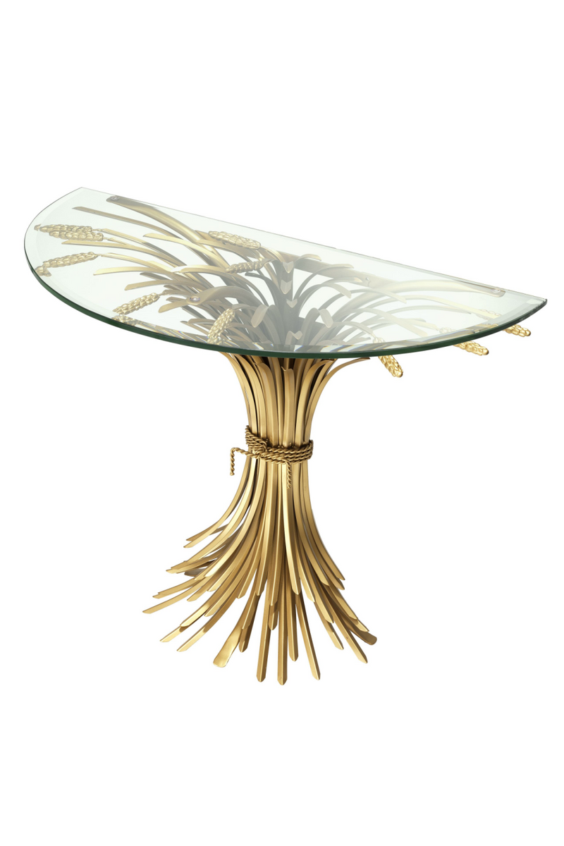 Table console en verre | Eichholtz Bonheur | Meubleluxe.fr