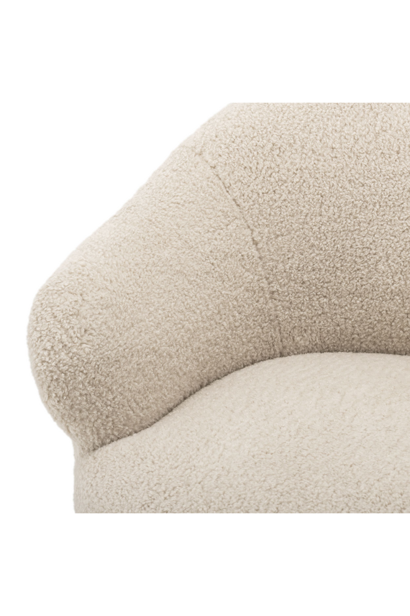 Fauteuil Brisbane crème | Eichholtz Moretti | Meubleluxe.fr