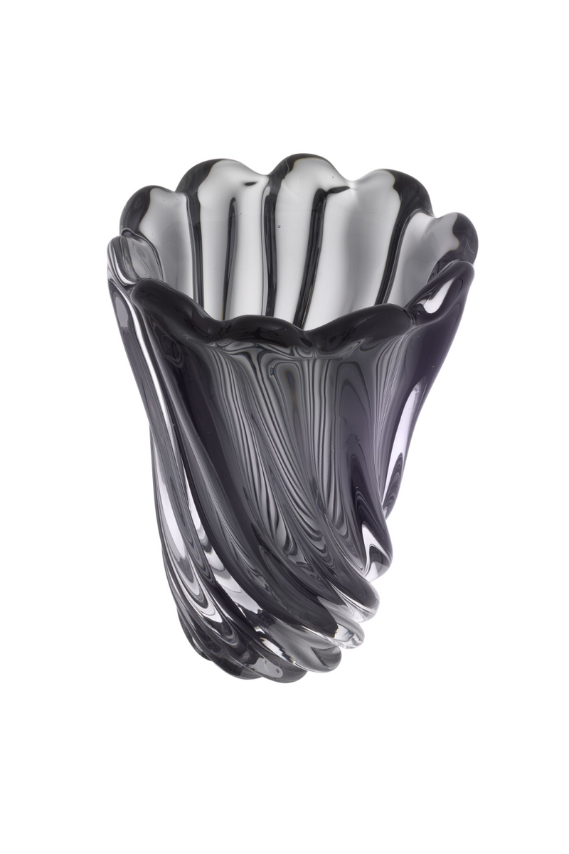 Vase en verre gris | Eichholtz Contessa S | Meubleluxe.fr